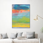 Coral Sky by Jan Weiss on GIANT ART - multicolor contemporary; abstracts