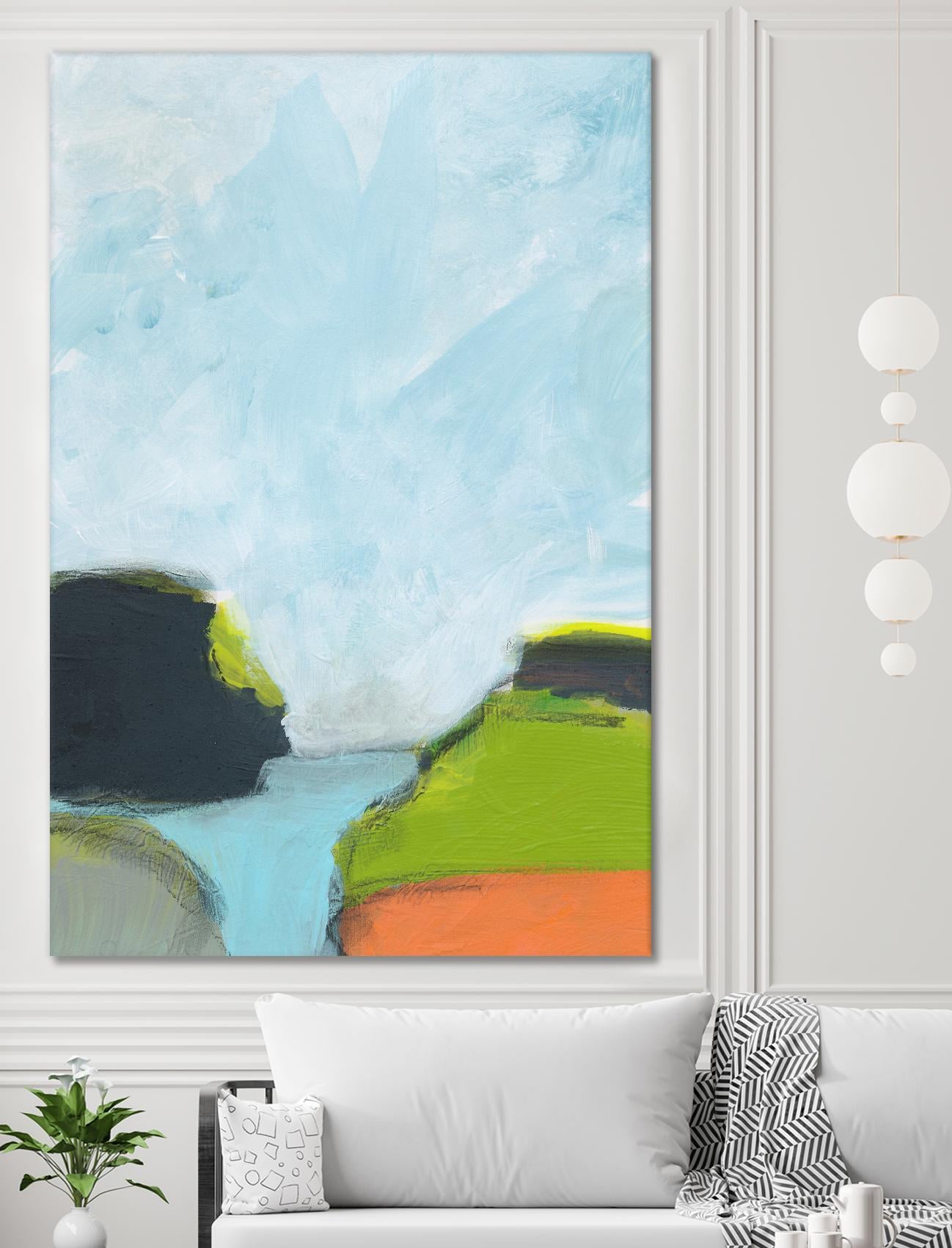 Landscape No. 87 by Jan Weiss on GIANT ART - multicolor abstracts; contemporary