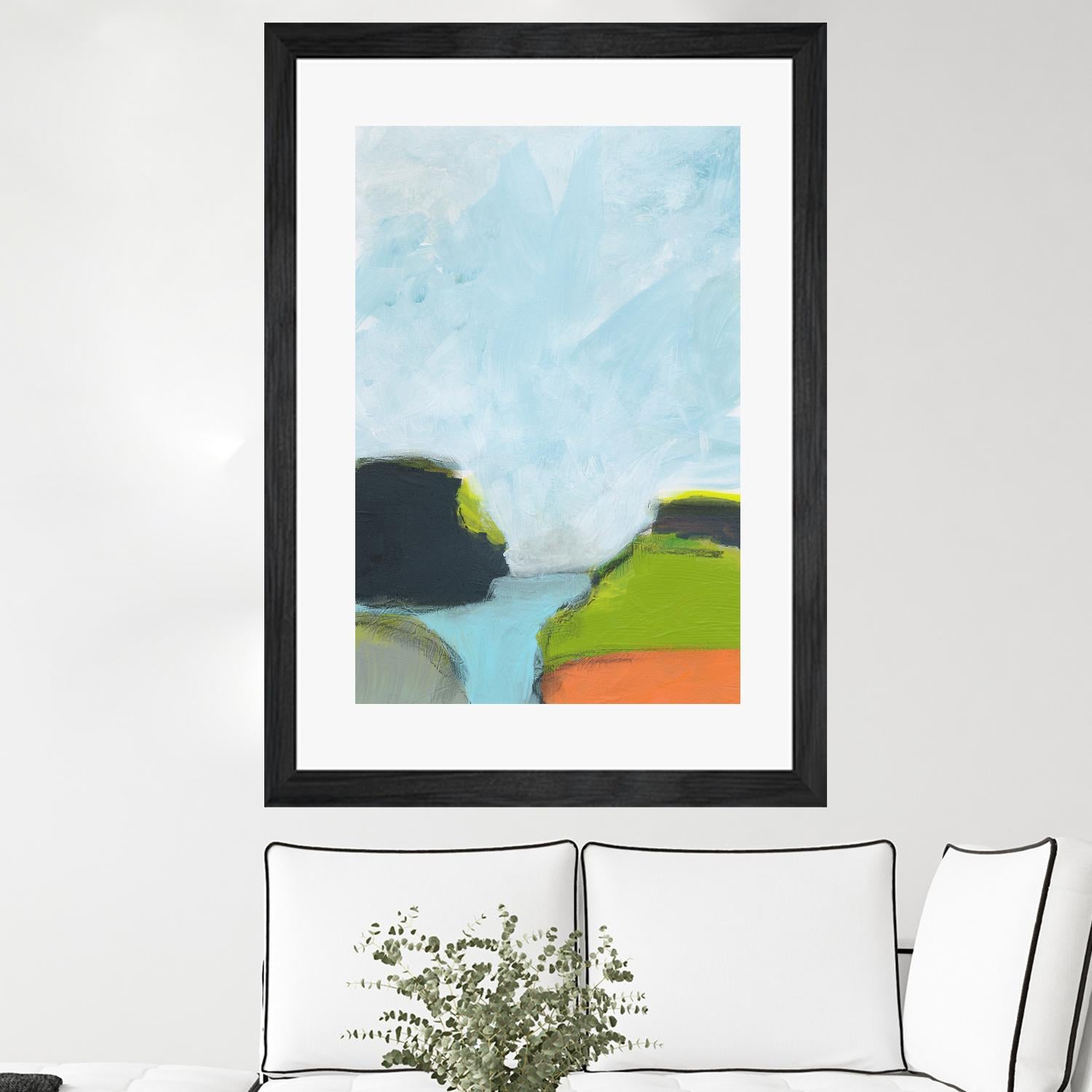 Landscape No. 87 by Jan Weiss on GIANT ART - multicolor abstracts; contemporary