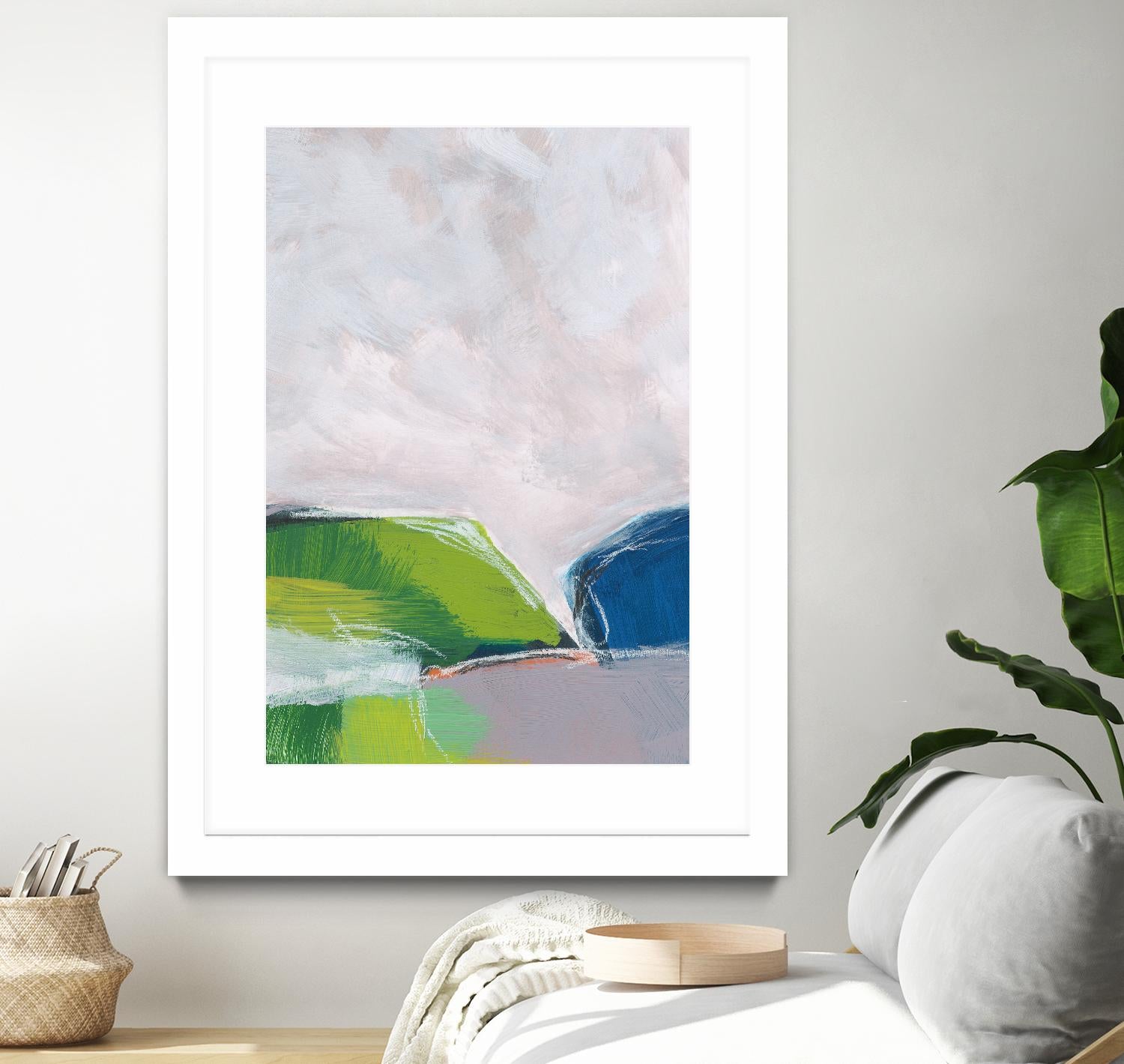 Landscape No. 94 by Jan Weiss on GIANT ART - multicolor abstracts; contemporary