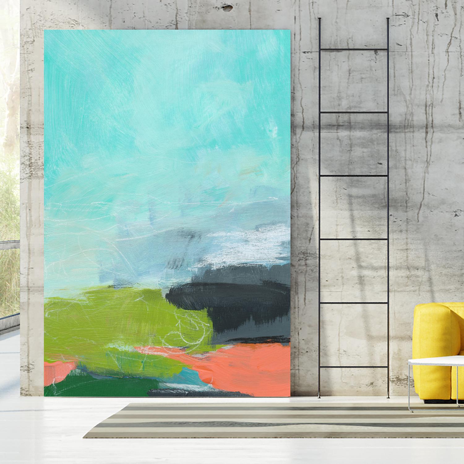 Landscape No. 95 by Jan Weiss on GIANT ART - multicolor abstracts; contemporary