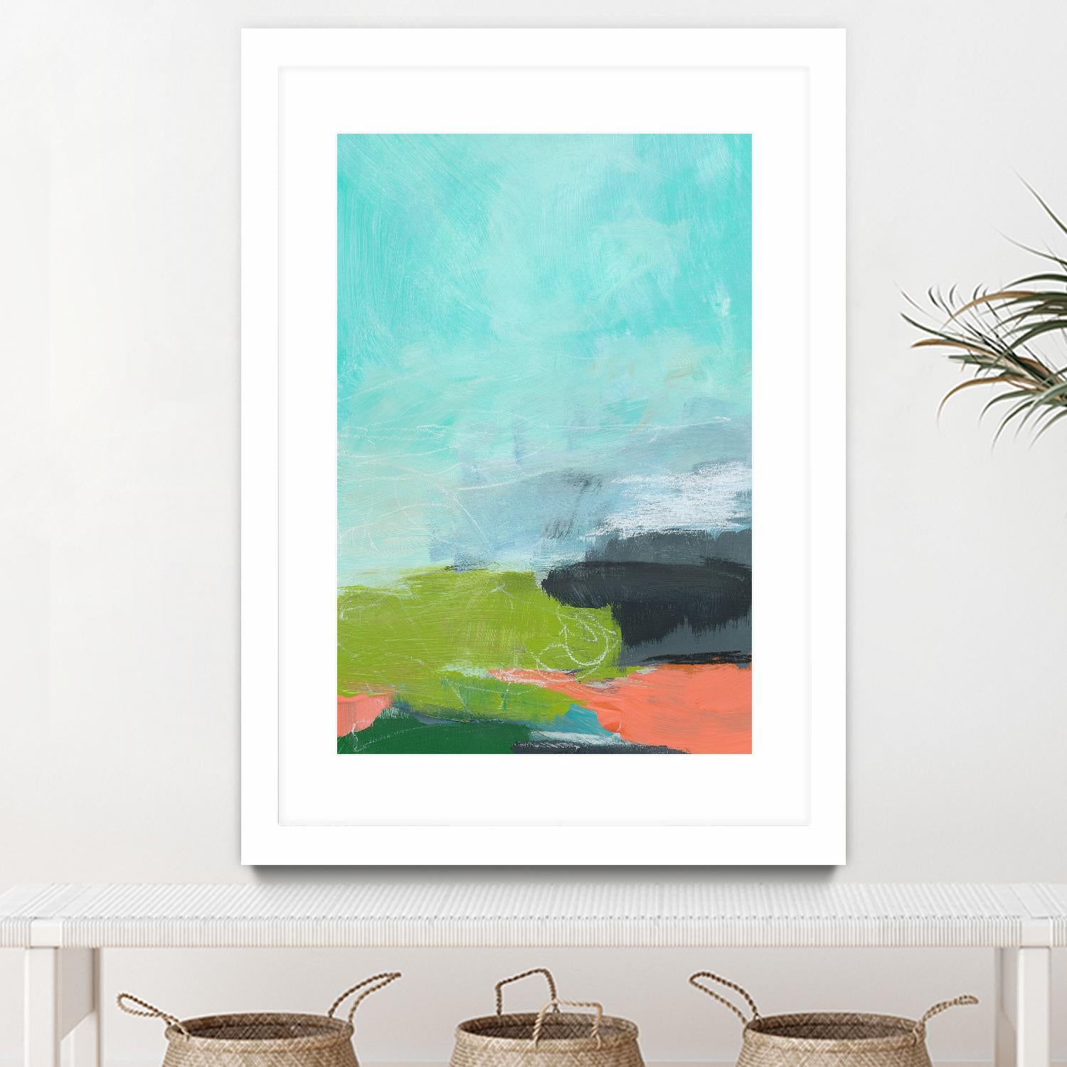 Landscape No. 95 by Jan Weiss on GIANT ART - multicolor abstracts; contemporary