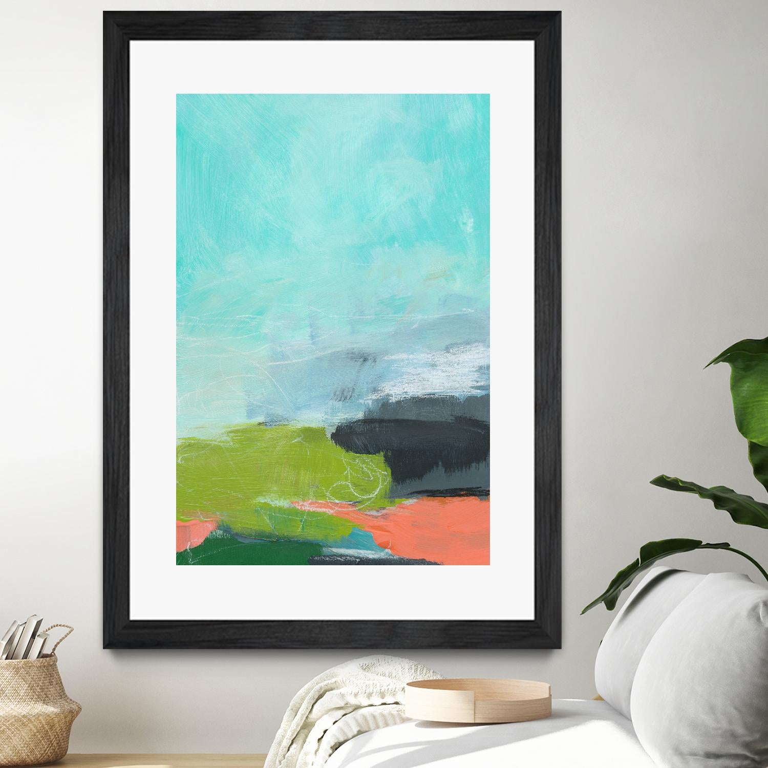 Landscape No. 95 by Jan Weiss on GIANT ART - multicolor abstracts; contemporary