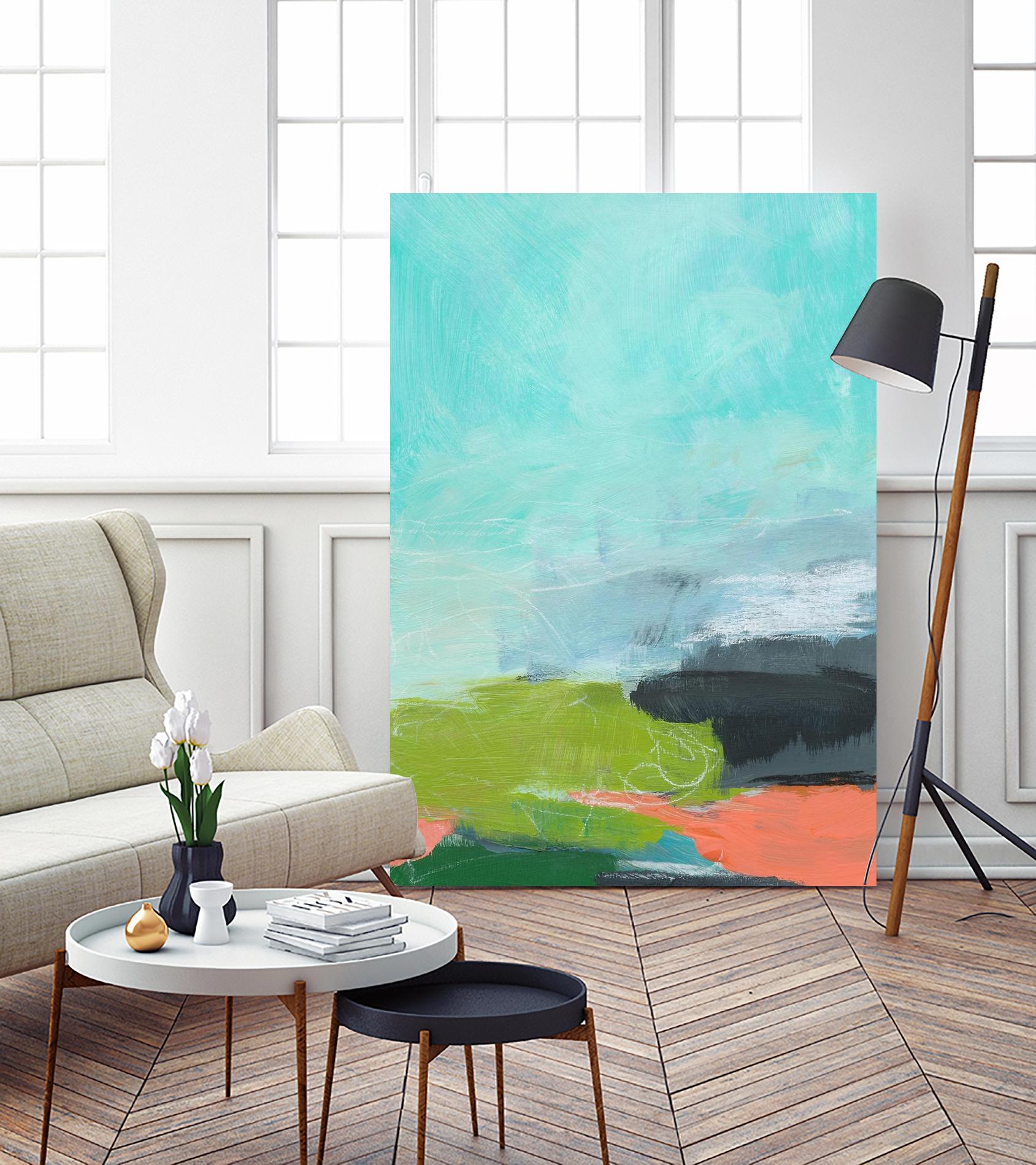 Landscape No. 95 by Jan Weiss on GIANT ART - multicolor abstracts; contemporary