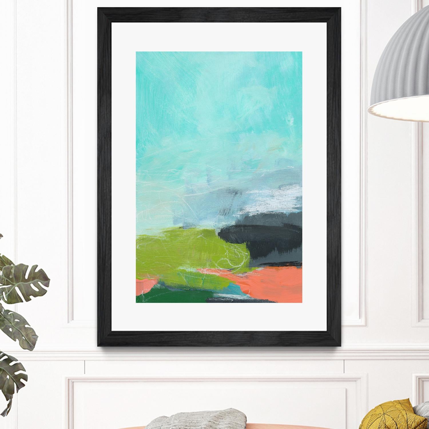 Landscape No. 95 by Jan Weiss on GIANT ART - multicolor abstracts; contemporary