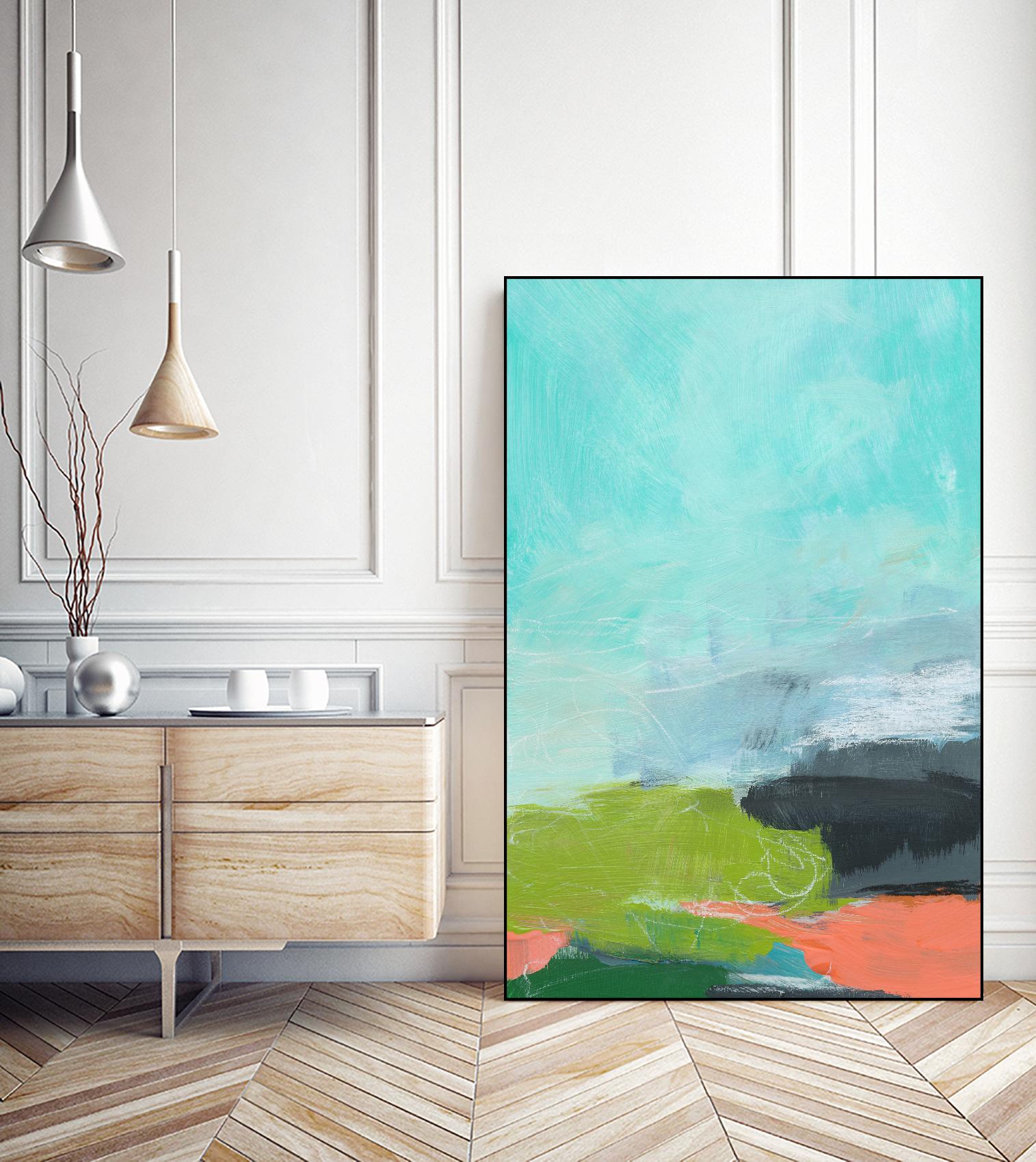 Landscape No. 95 by Jan Weiss on GIANT ART - multicolor abstracts; contemporary