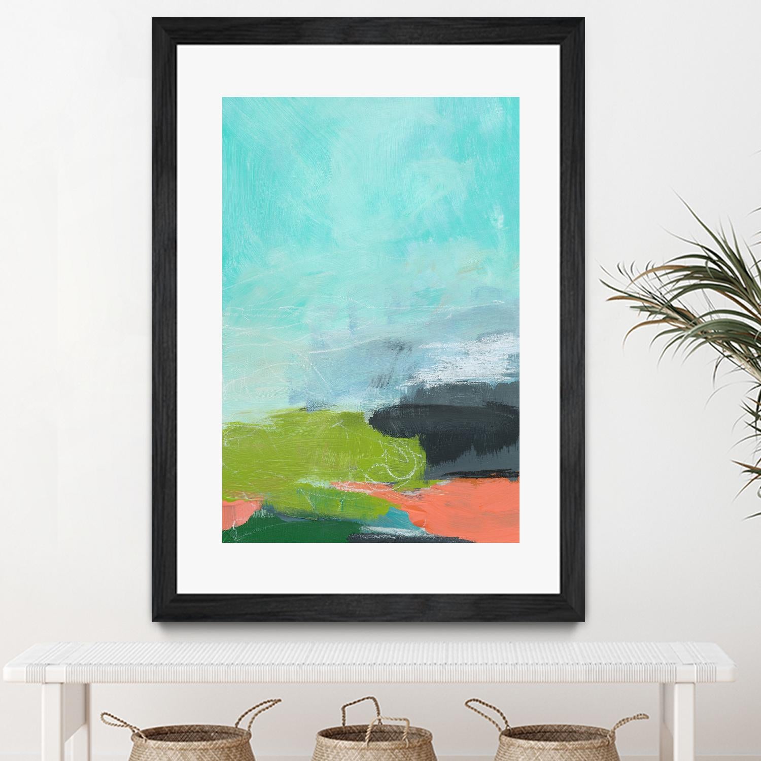 Landscape No. 95 by Jan Weiss on GIANT ART - multicolor abstracts; contemporary