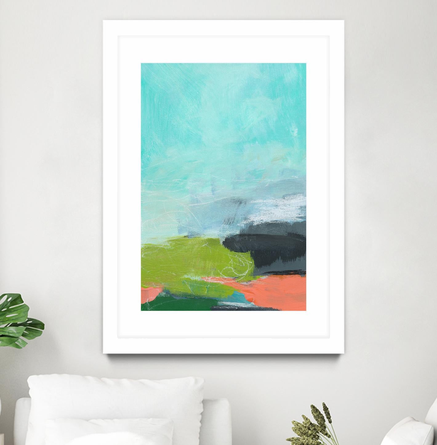 Landscape No. 95 by Jan Weiss on GIANT ART - multicolor abstracts; contemporary