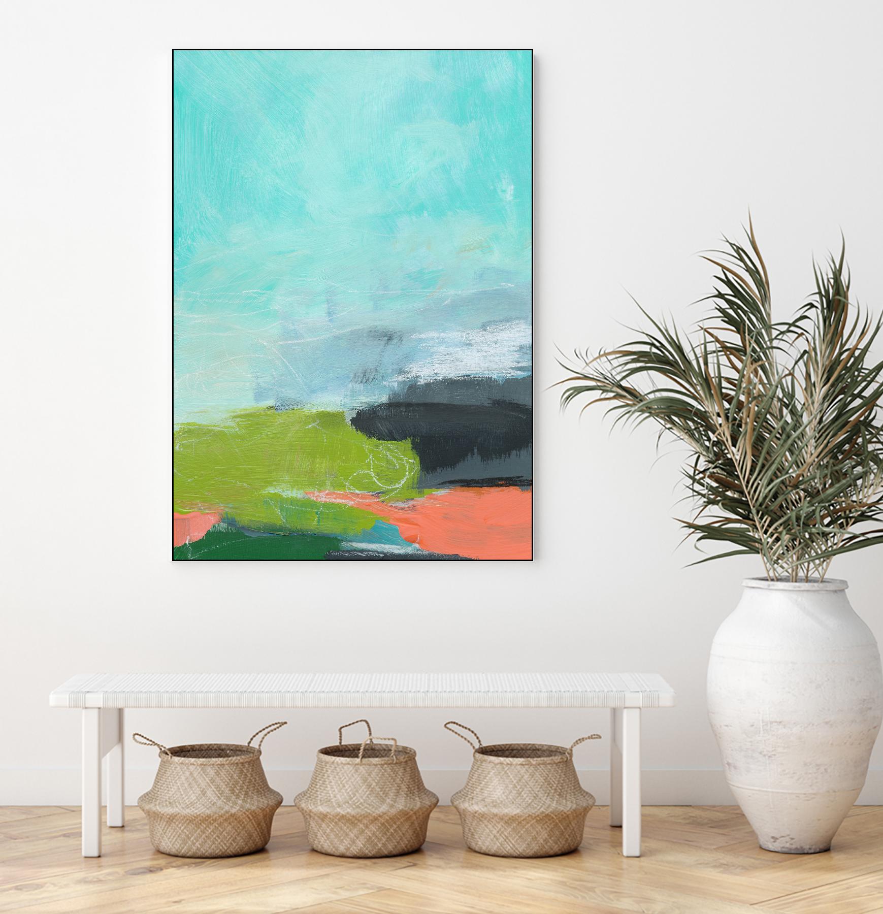 Landscape No. 95 by Jan Weiss on GIANT ART - multicolor abstracts; contemporary