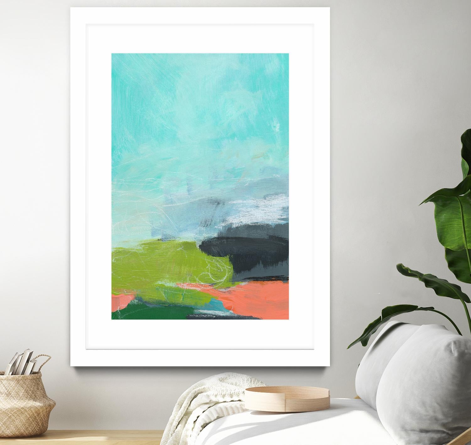 Landscape No. 95 by Jan Weiss on GIANT ART - multicolor abstracts; contemporary