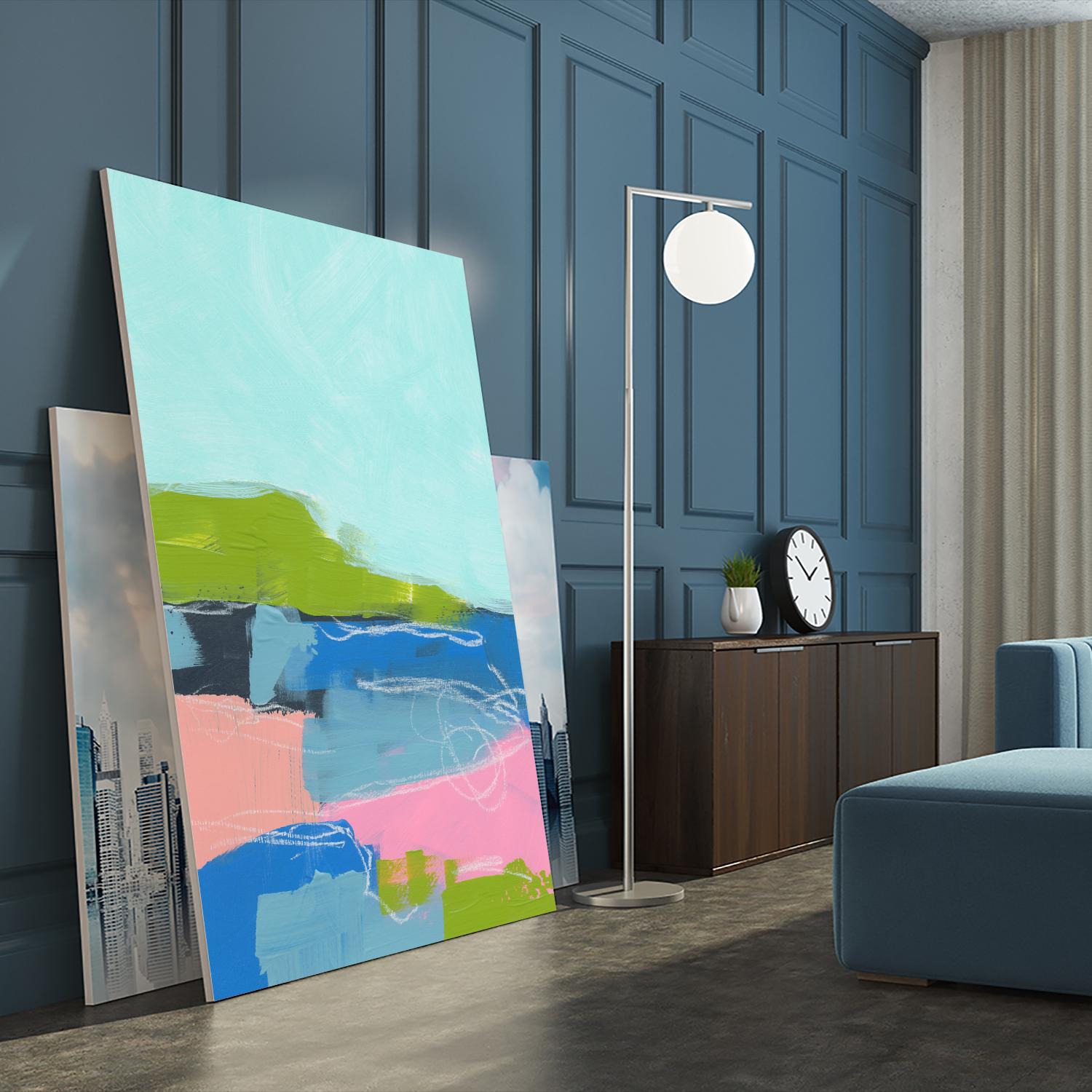 Landscape No. 96 by Jan Weiss on GIANT ART - multicolor abstracts; contemporary