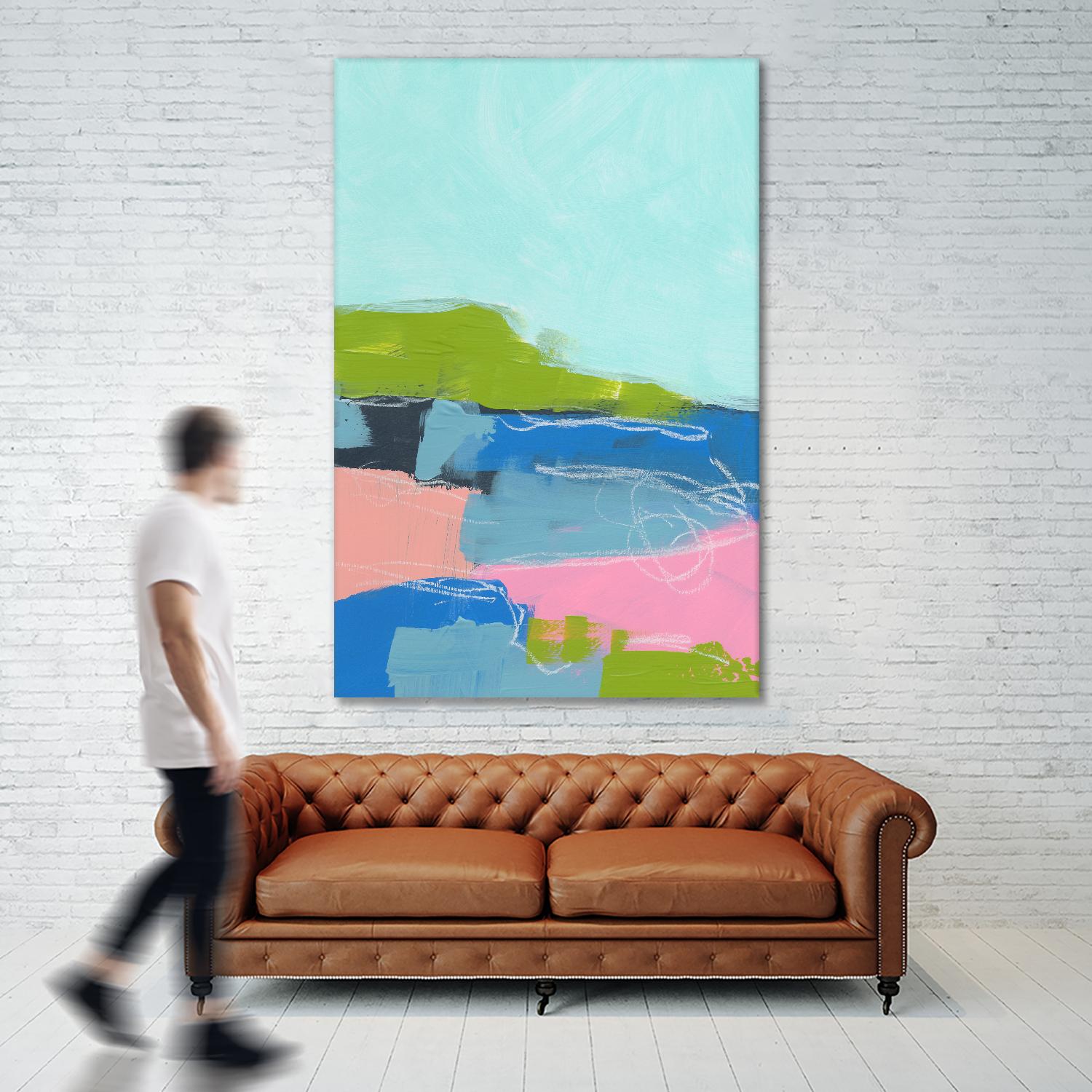 Landscape No. 96 by Jan Weiss on GIANT ART - multicolor abstracts; contemporary