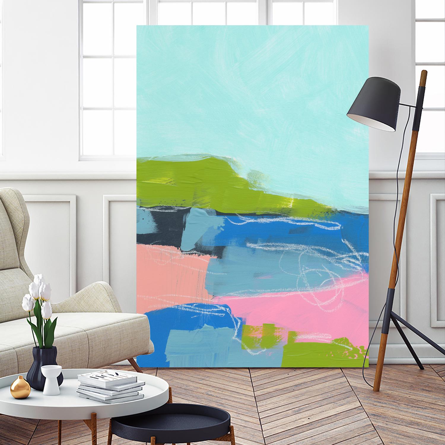 Landscape No. 96 by Jan Weiss on GIANT ART - multicolor abstracts; contemporary