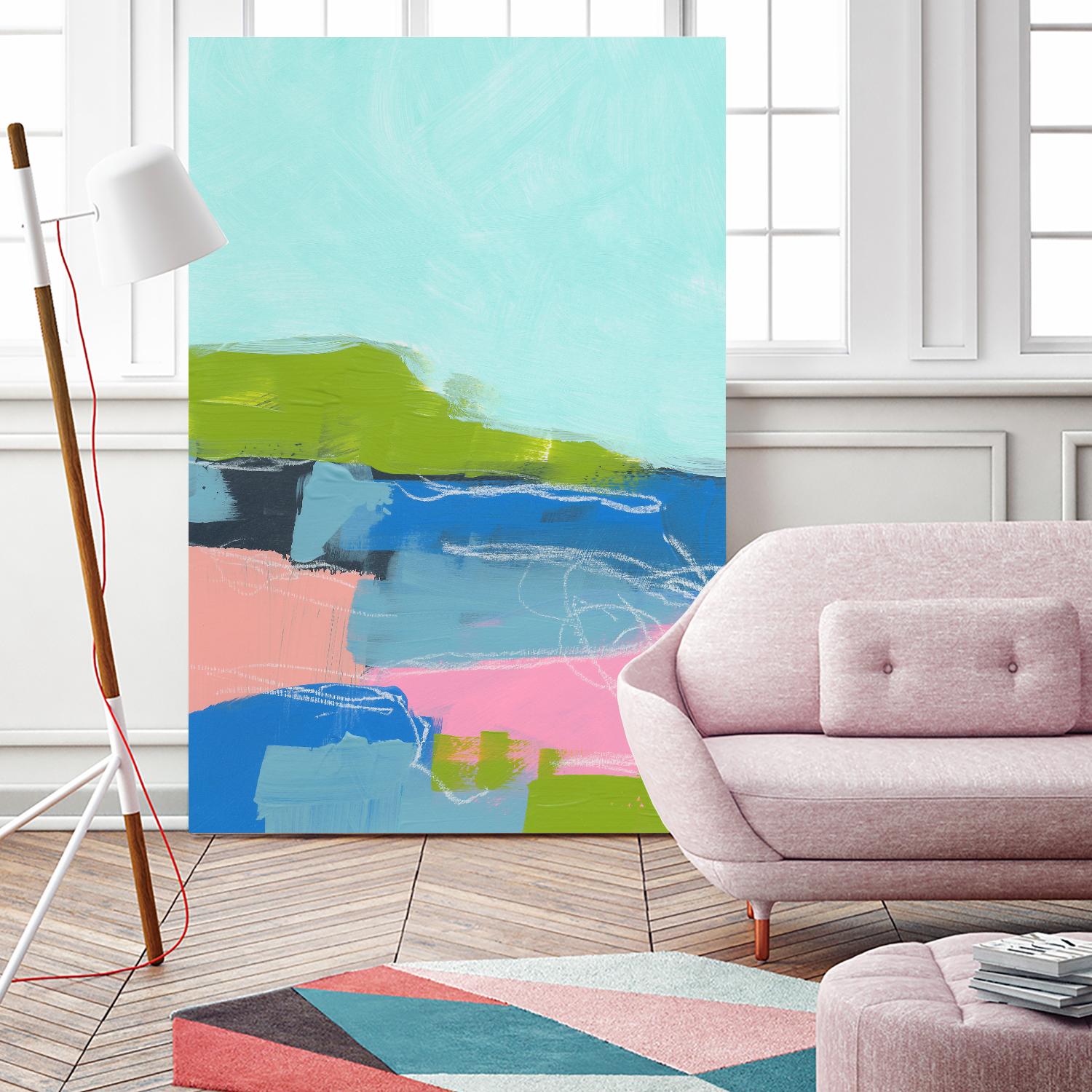 Landscape No. 96 by Jan Weiss on GIANT ART - multicolor abstracts; contemporary