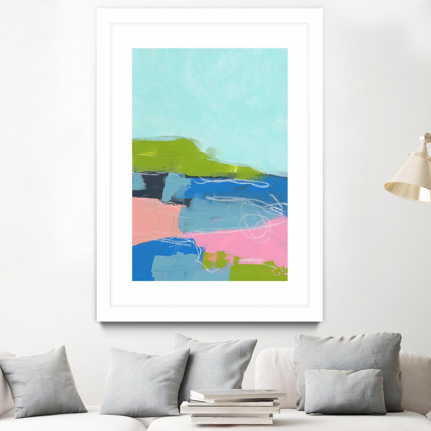 Landscape No. 96 by Jan Weiss on GIANT ART - multicolor abstracts; contemporary