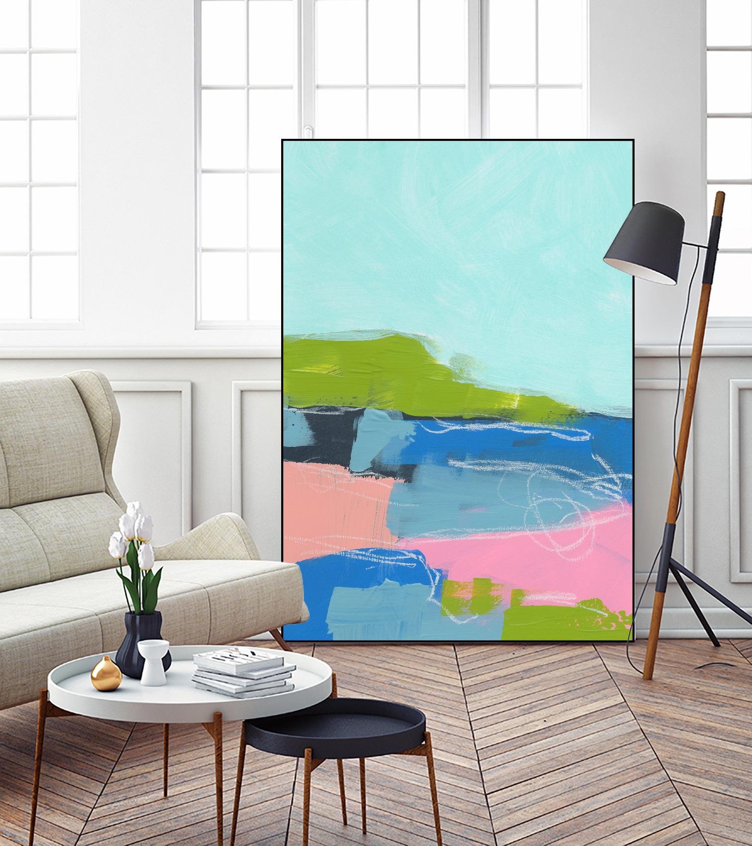 Landscape No. 96 by Jan Weiss on GIANT ART - multicolor abstracts; contemporary