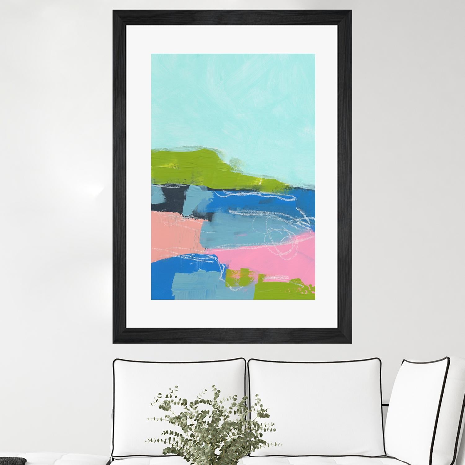 Landscape No. 96 by Jan Weiss on GIANT ART - multicolor abstracts; contemporary