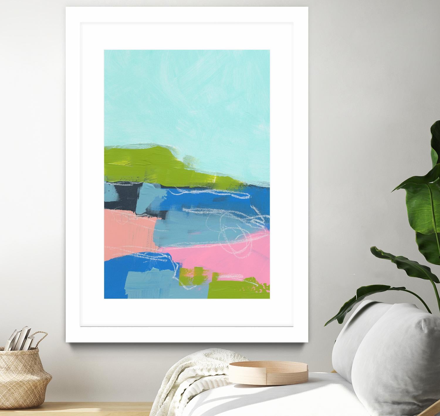 Landscape No. 96 by Jan Weiss on GIANT ART - multicolor abstracts; contemporary