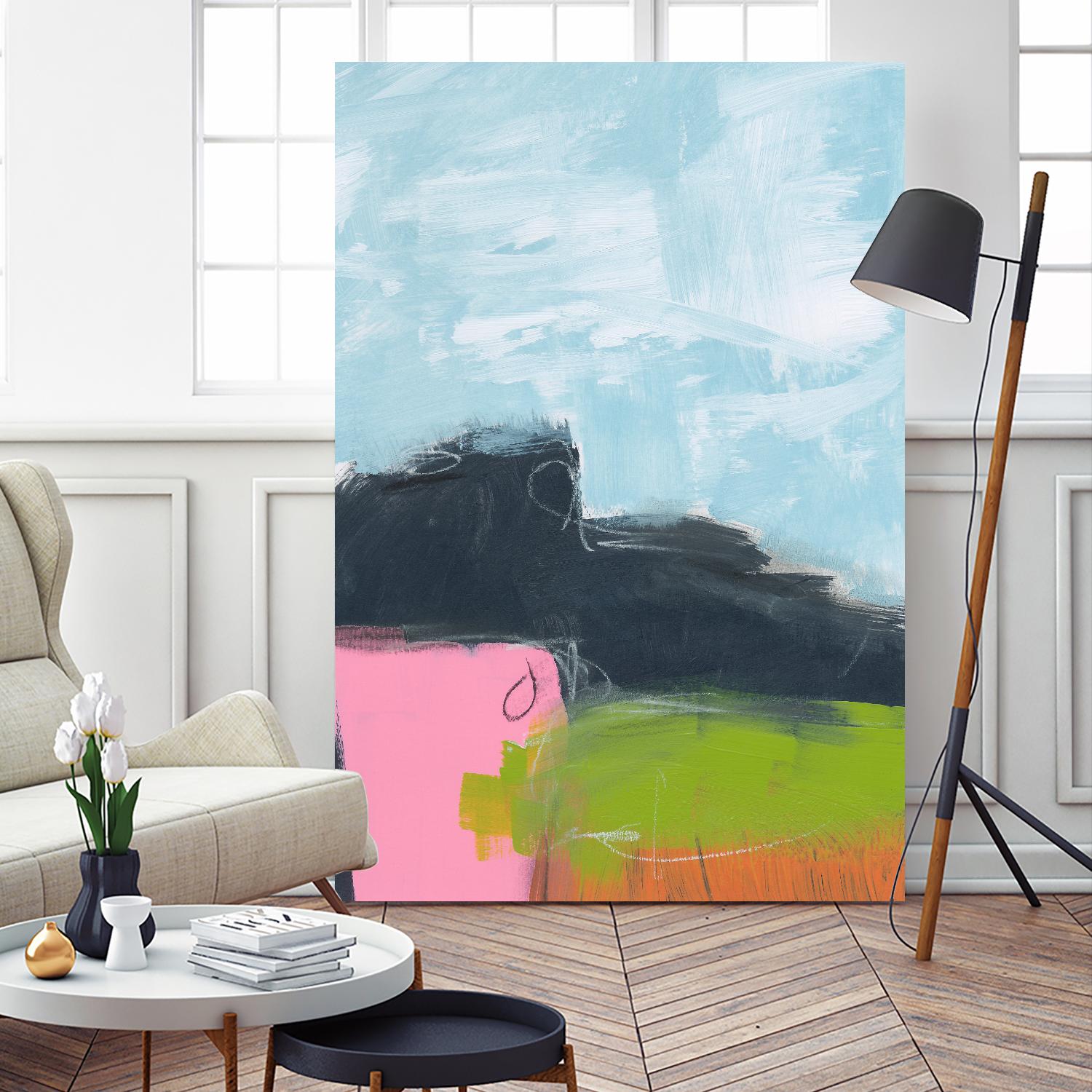 Landscape No. 97 by Jan Weiss on GIANT ART - multicolor abstracts; contemporary