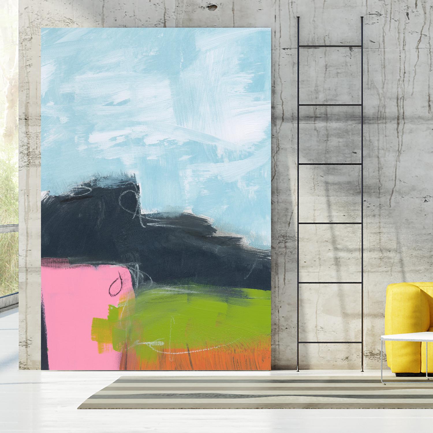 Landscape No. 97 by Jan Weiss on GIANT ART - multicolor abstracts; contemporary