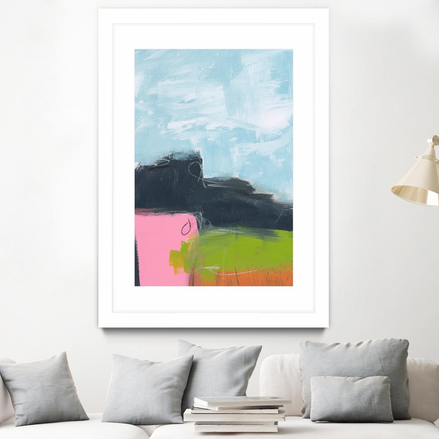 Landscape No. 97 by Jan Weiss on GIANT ART - multicolor abstracts; contemporary