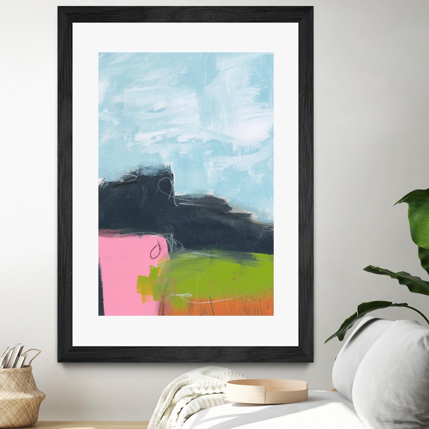 Landscape No. 97 by Jan Weiss on GIANT ART - multicolor abstracts; contemporary