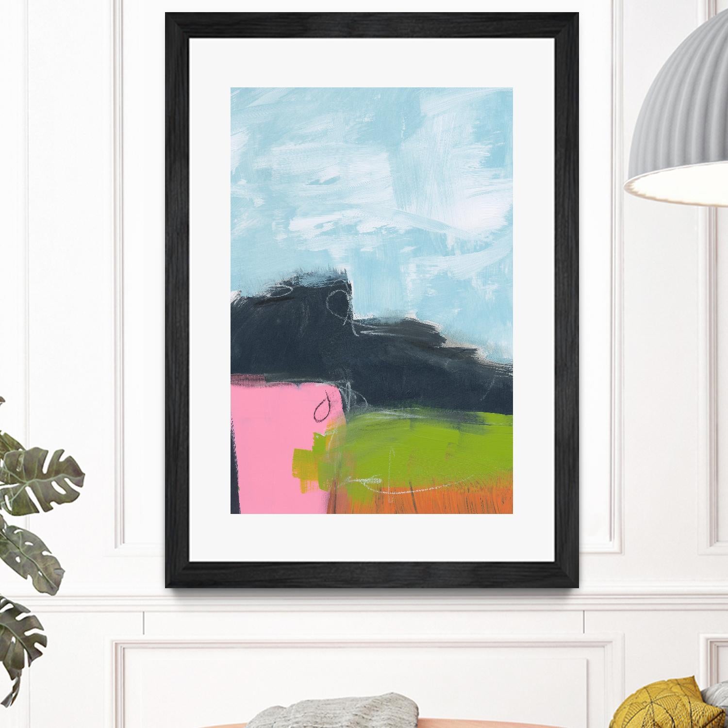 Landscape No. 97 by Jan Weiss on GIANT ART - multicolor abstracts; contemporary