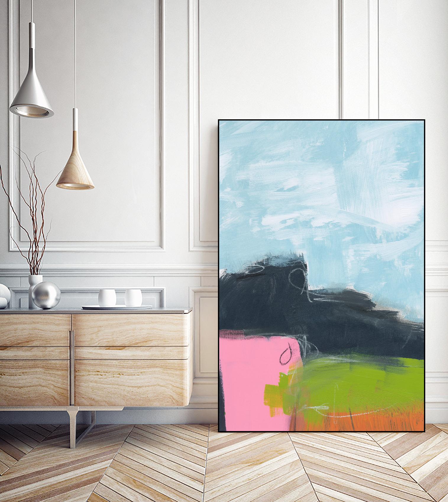 Landscape No. 97 by Jan Weiss on GIANT ART - multicolor abstracts; contemporary