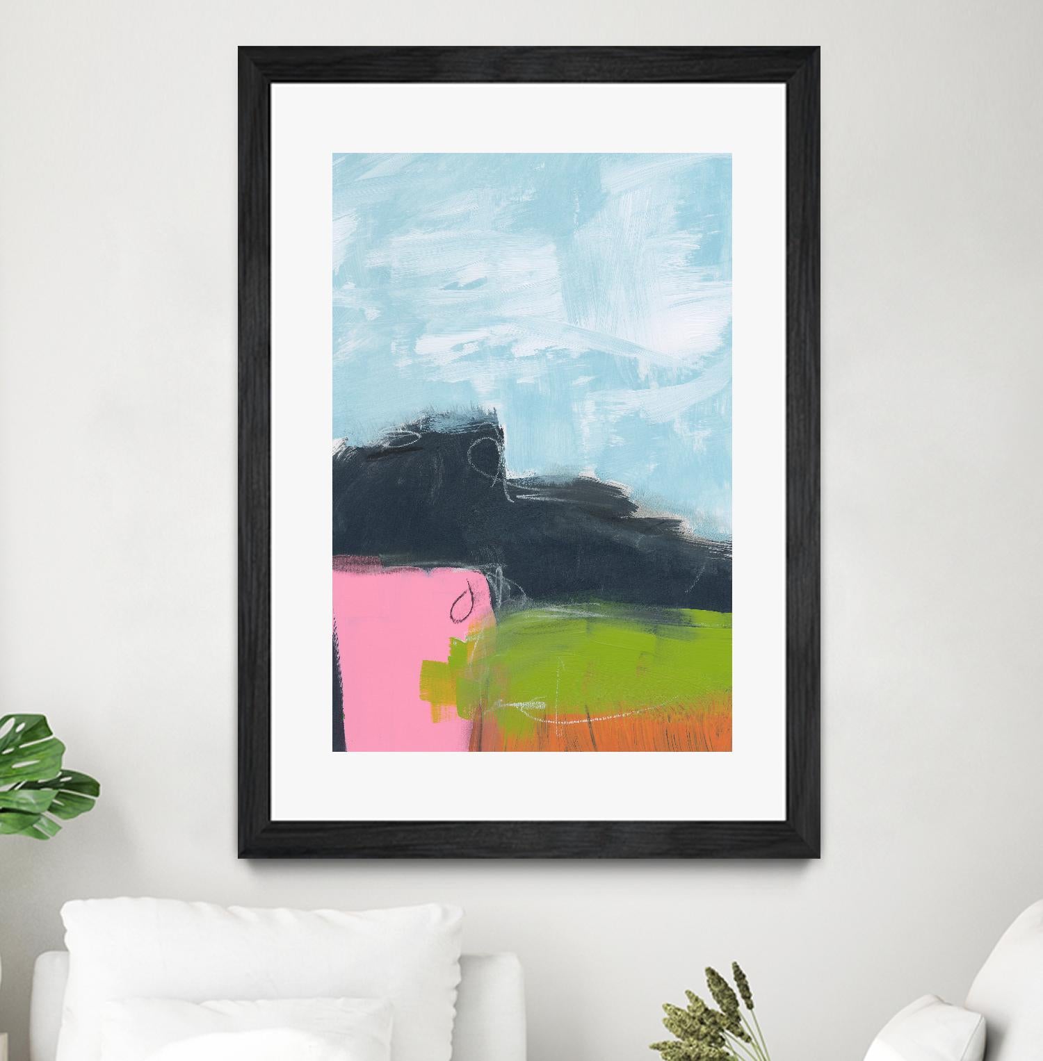 Landscape No. 97 by Jan Weiss on GIANT ART - multicolor abstracts; contemporary