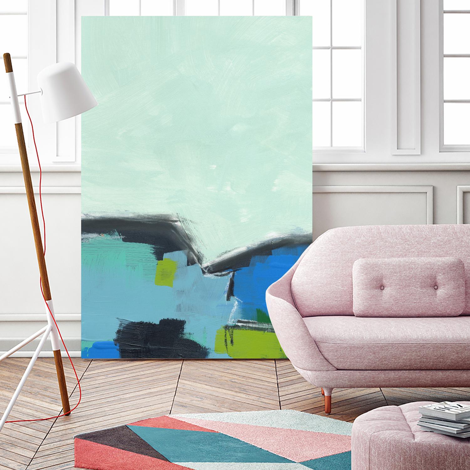 Landscape No. 98 by Jan Weiss on GIANT ART - multicolor abstracts; contemporary