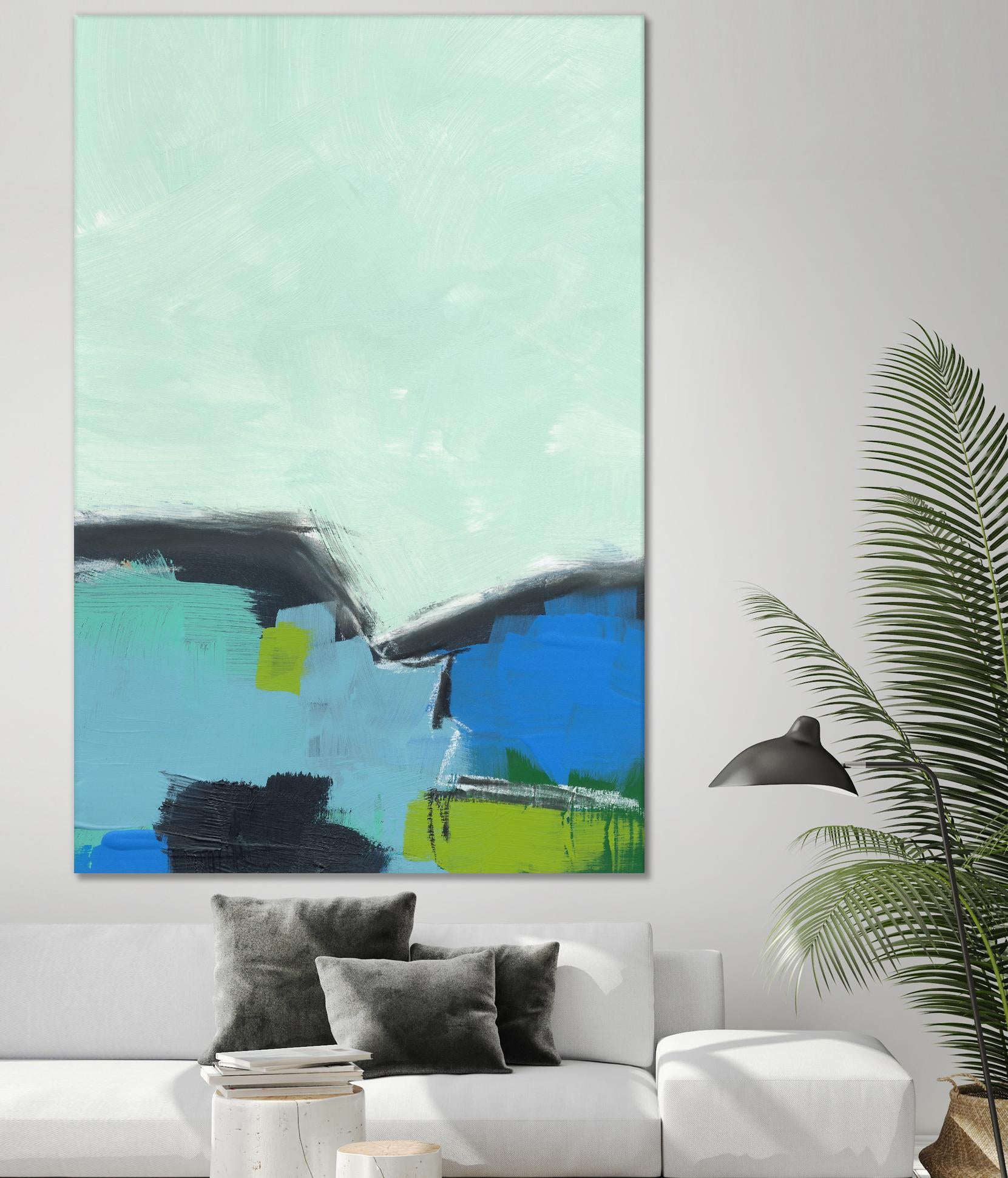 Landscape No. 98 by Jan Weiss on GIANT ART - multicolor abstracts; contemporary