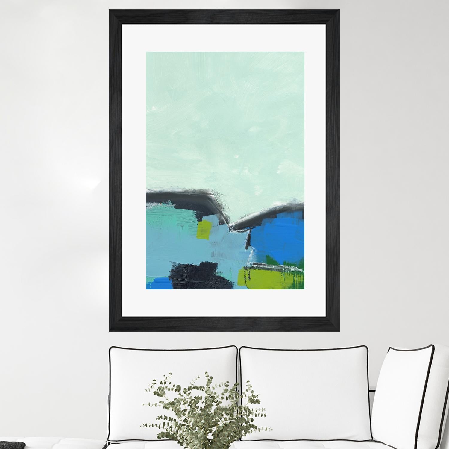 Landscape No. 98 by Jan Weiss on GIANT ART - multicolor abstracts; contemporary