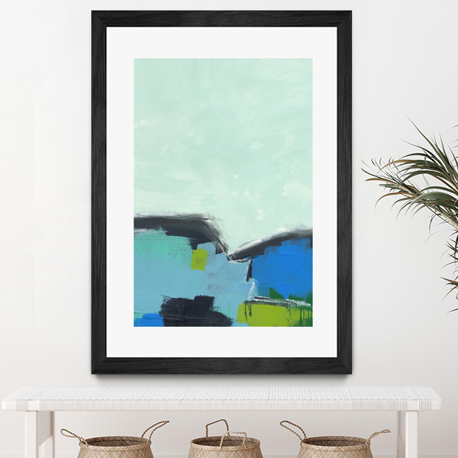 Landscape No. 98 by Jan Weiss on GIANT ART - multicolor abstracts; contemporary