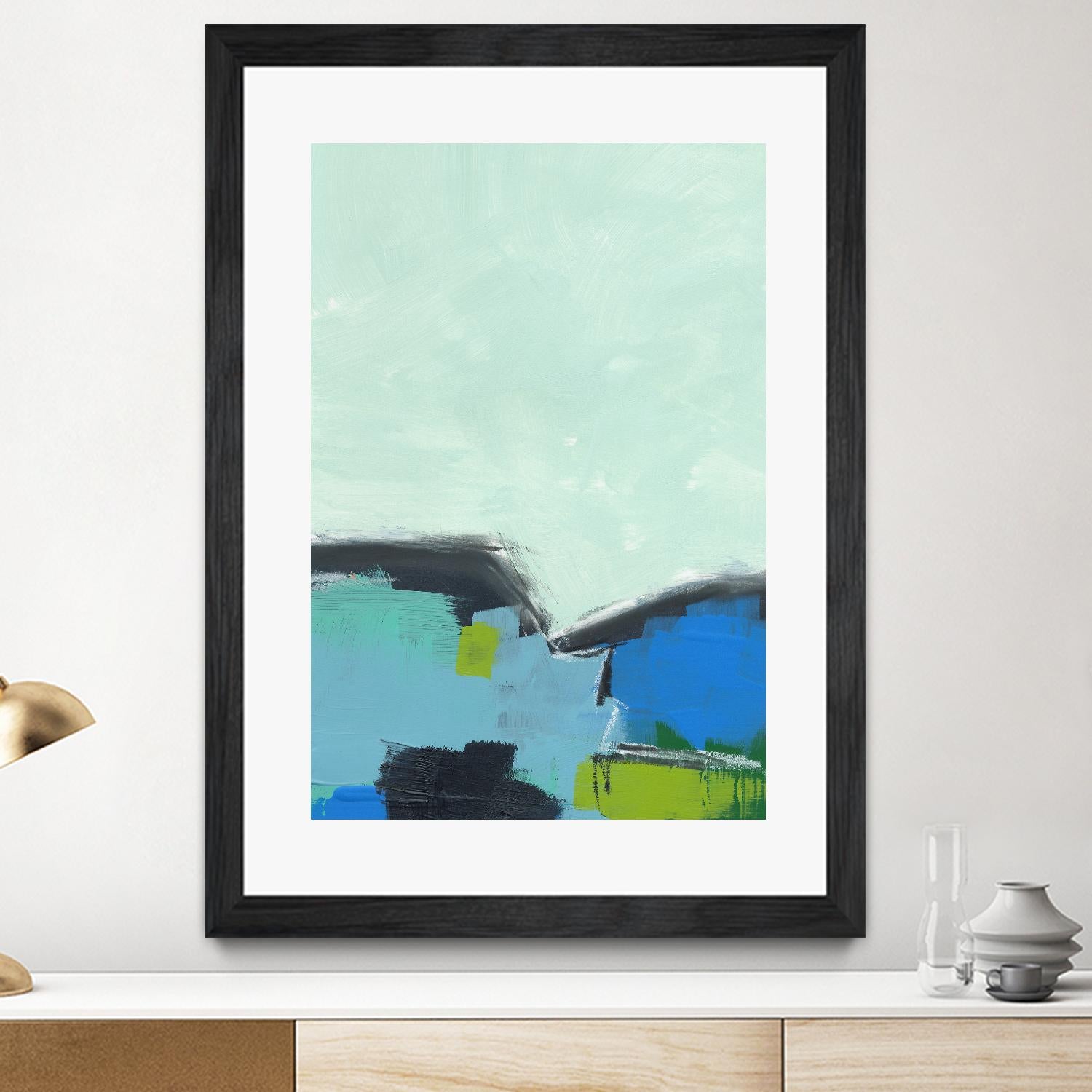 Landscape No. 98 by Jan Weiss on GIANT ART - multicolor abstracts; contemporary