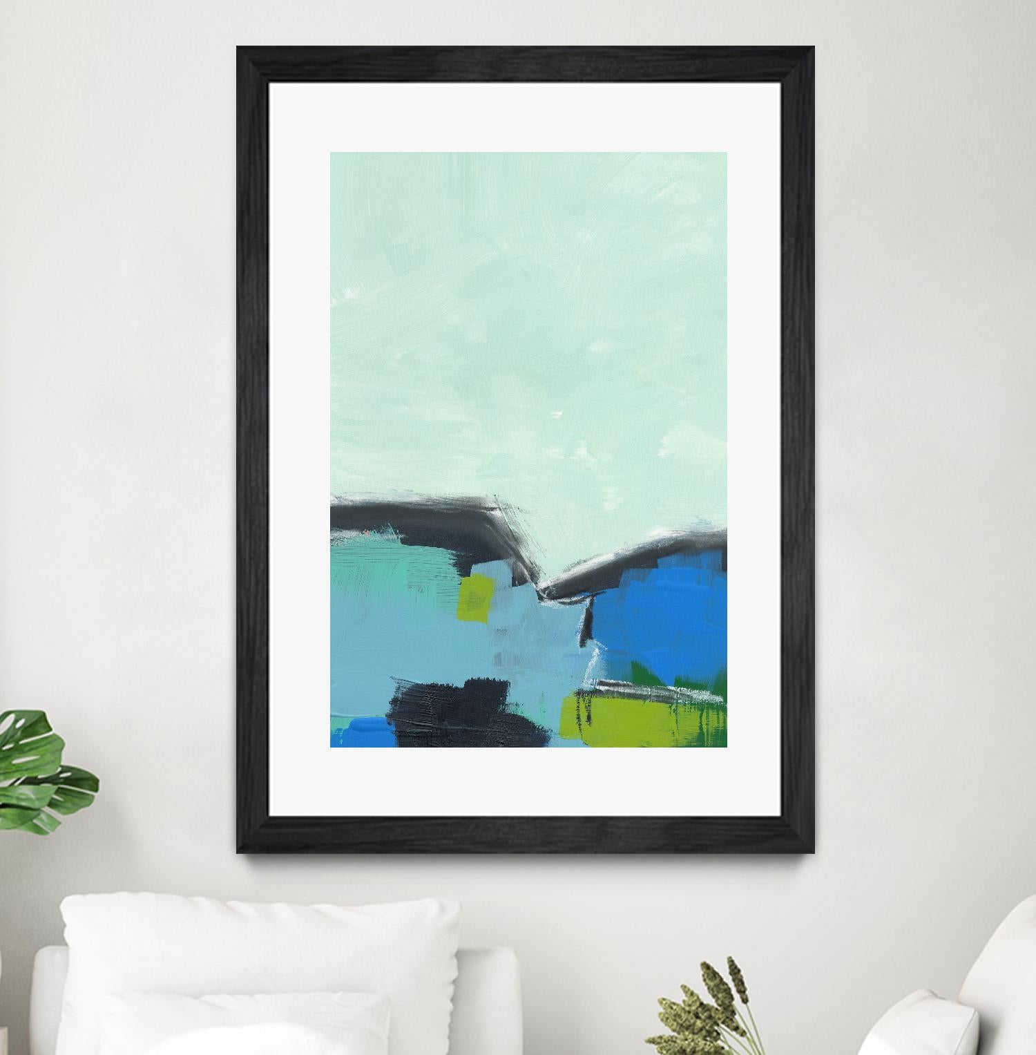 Landscape No. 98 by Jan Weiss on GIANT ART - multicolor abstracts; contemporary