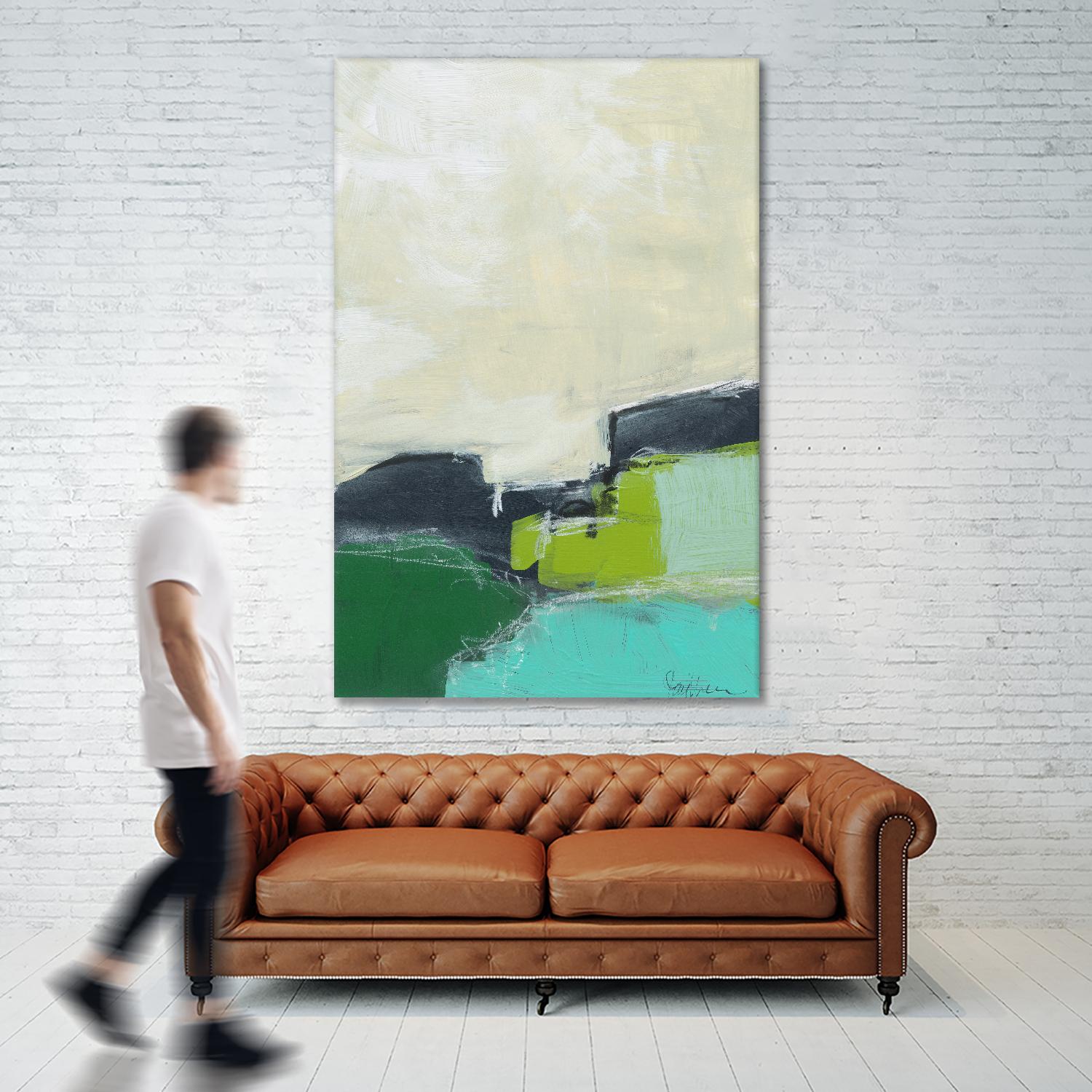 Landscape No. 99 by Jan Weiss on GIANT ART - multicolor abstracts; contemporary