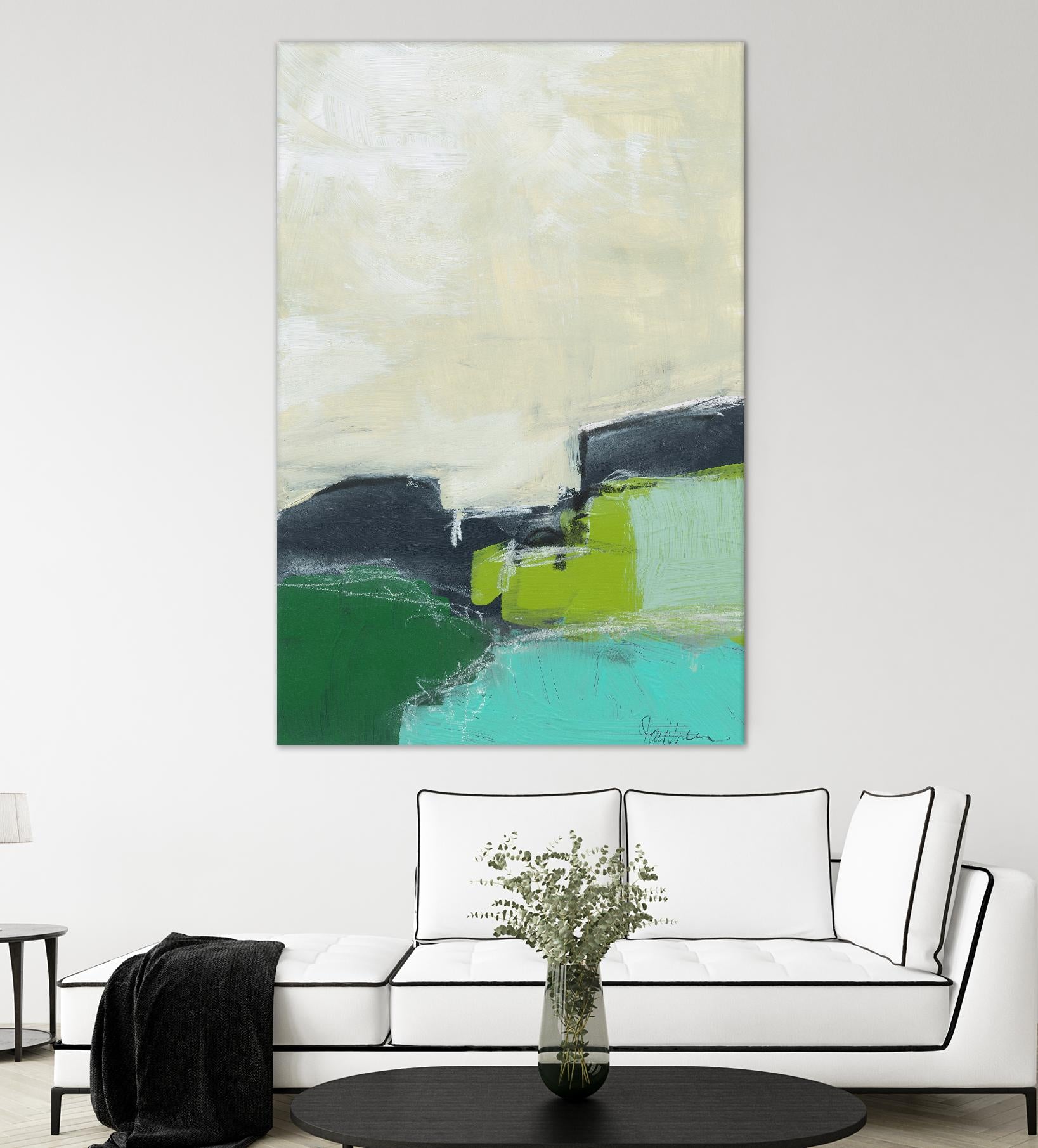 Landscape No. 99 by Jan Weiss on GIANT ART - multicolor abstracts; contemporary