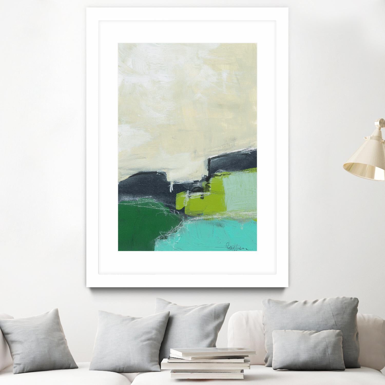 Landscape No. 99 by Jan Weiss on GIANT ART - multicolor abstracts; contemporary