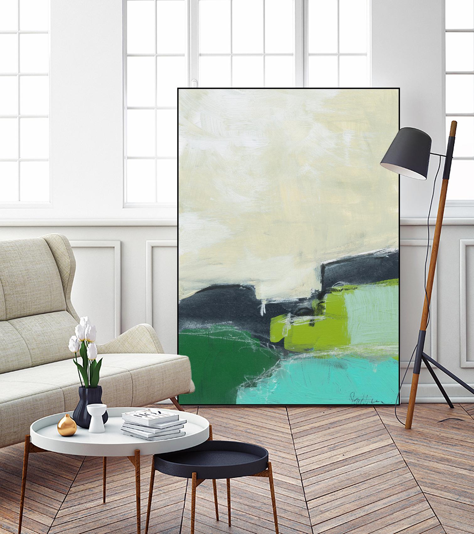 Landscape No. 99 by Jan Weiss on GIANT ART - multicolor abstracts; contemporary