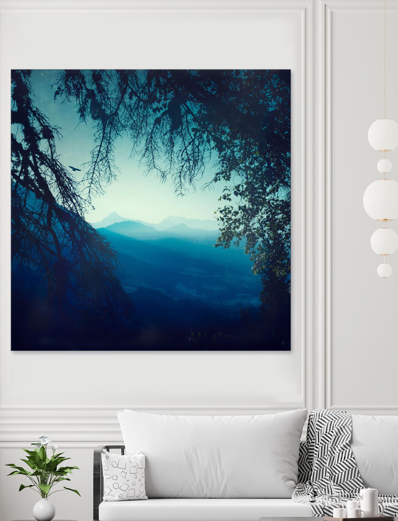 Blue Morning by Dirk Wuestenhagen on GIANT ART - multicolor photography; landscapes