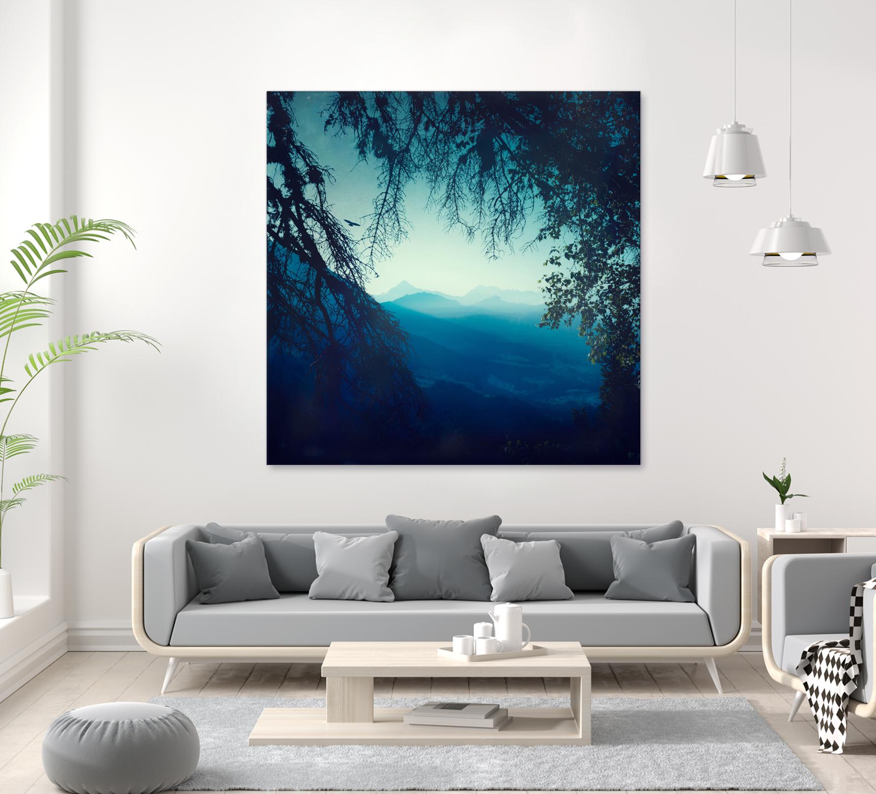 Blue Morning by Dirk Wuestenhagen on GIANT ART - multicolor photography; landscapes