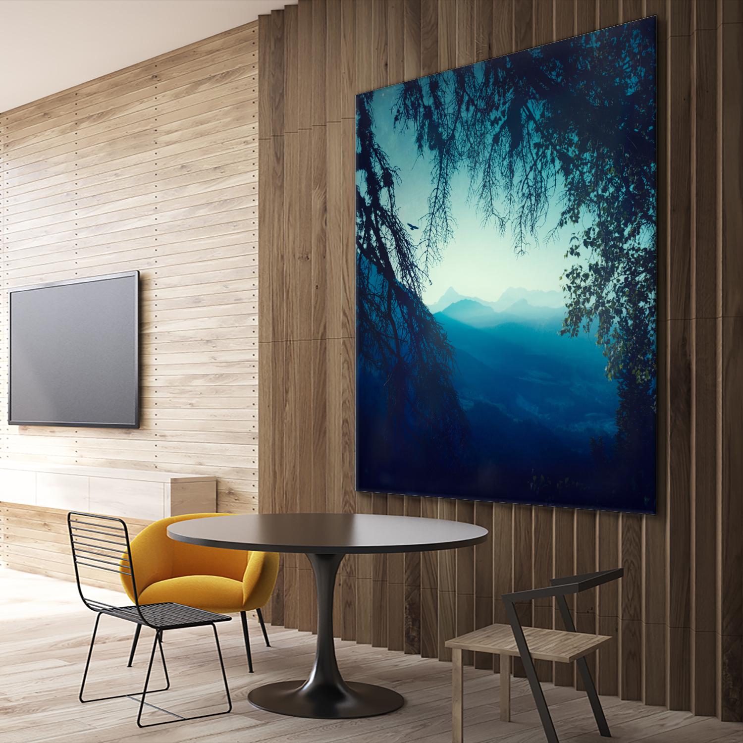 Blue Morning by Dirk Wuestenhagen on GIANT ART - multicolor photography; landscapes