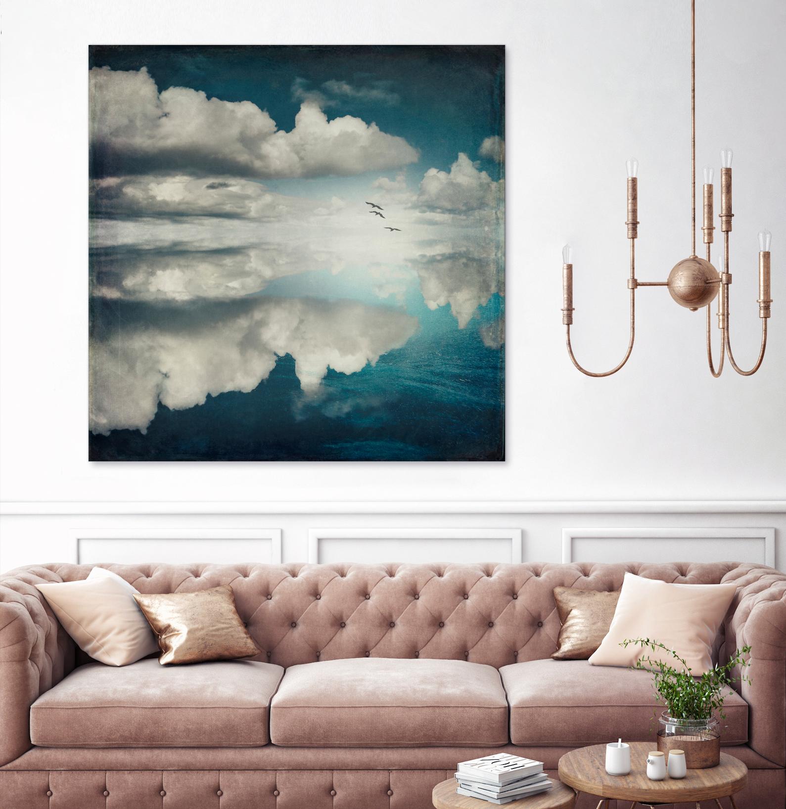 Spaces II - Sea of Clouds by Dirk Wuestenhagen on GIANT ART - multicolor photography; landscapes; coastal