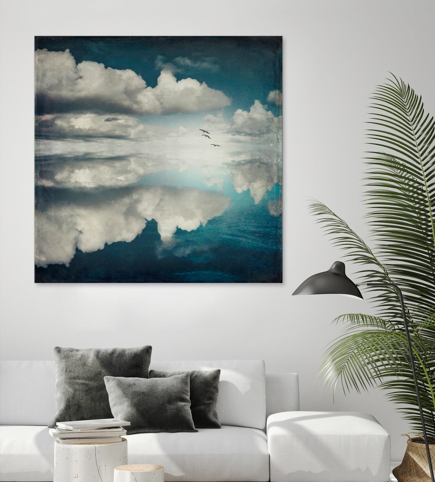 Spaces II - Sea of Clouds by Dirk Wuestenhagen on GIANT ART - multicolor photography; landscapes; coastal