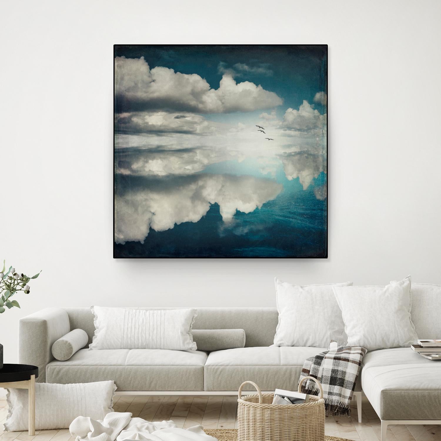Spaces II - Sea of Clouds by Dirk Wuestenhagen on GIANT ART - multicolor photography; landscapes; coastal