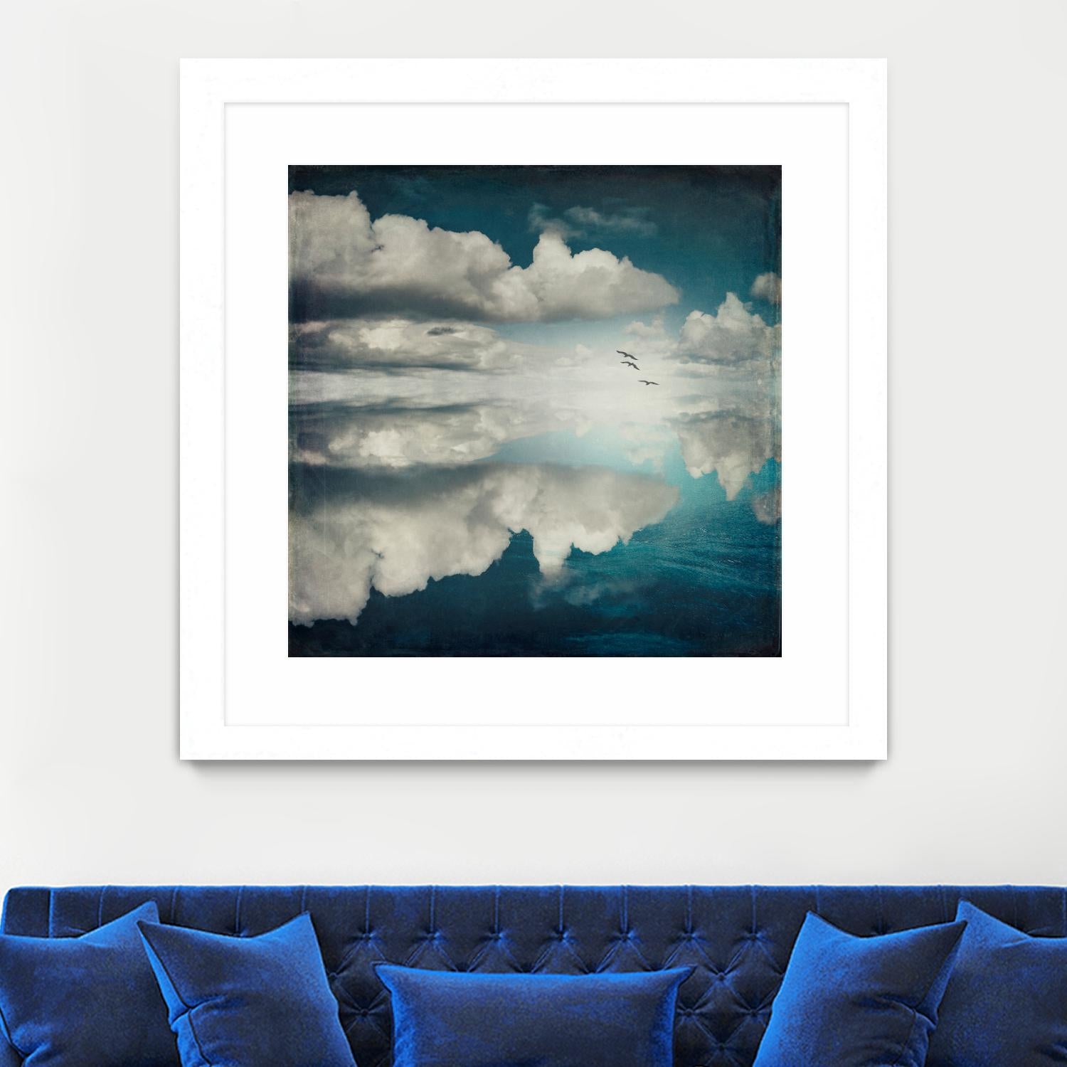 Spaces II - Sea of Clouds by Dirk Wuestenhagen on GIANT ART - multicolor photography; landscapes; coastal