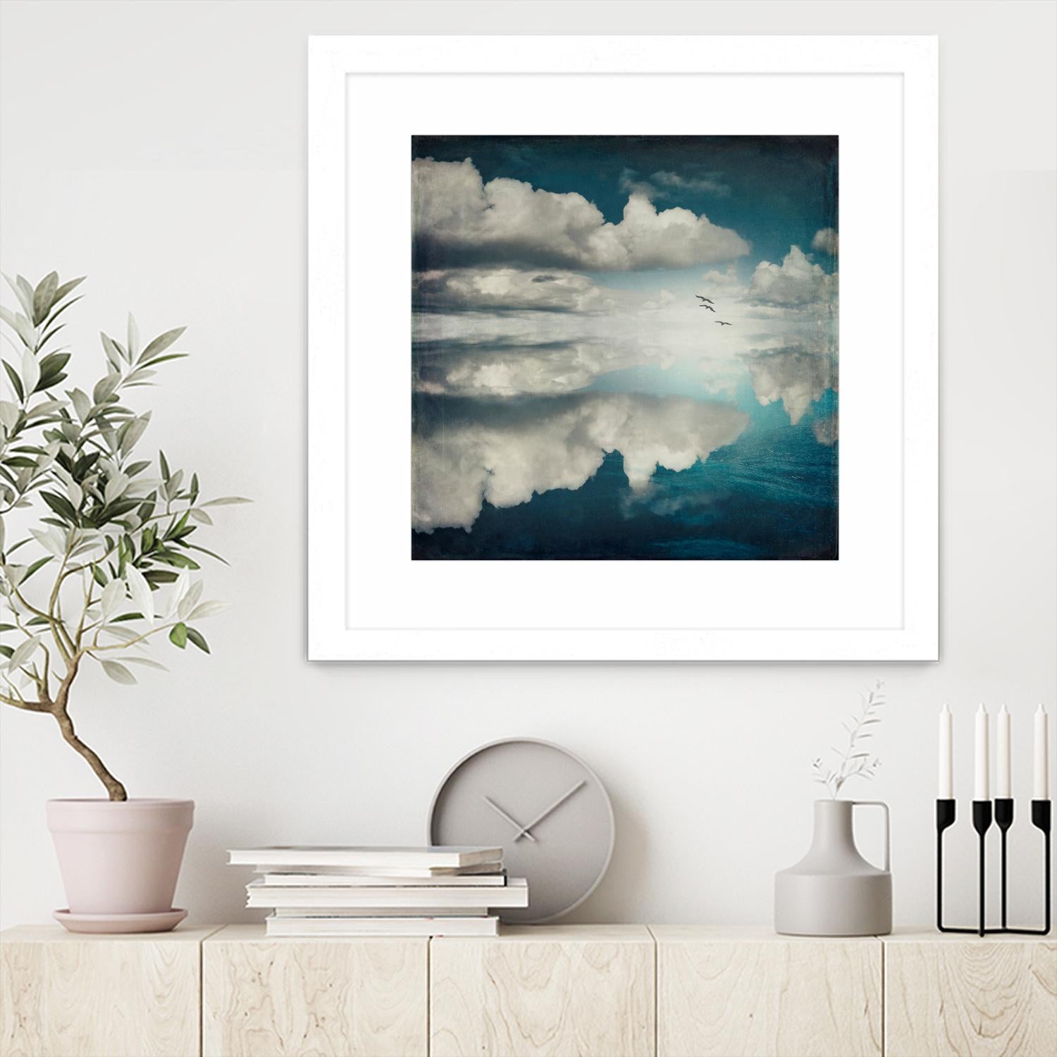 Spaces II - Sea of Clouds by Dirk Wuestenhagen on GIANT ART - multicolor photography; landscapes; coastal