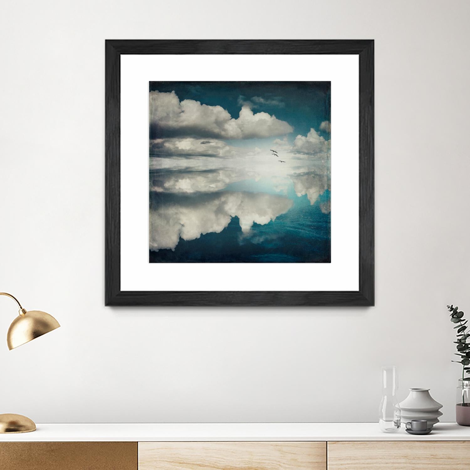 Spaces II - Sea of Clouds by Dirk Wuestenhagen on GIANT ART - multicolor photography; landscapes; coastal