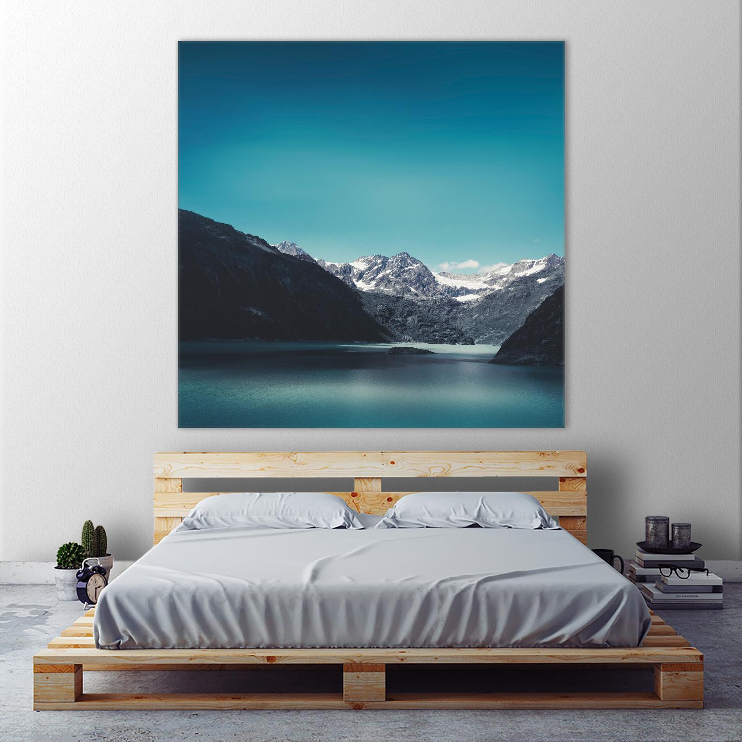 Turquoise Mountain Lake by Dirk Wuestenhagen on GIANT ART - multicolor photography; landscapes