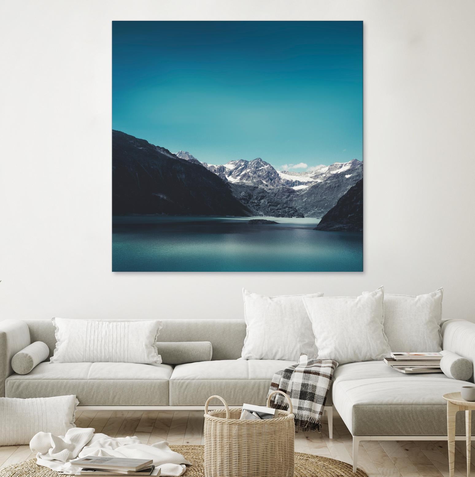 Turquoise Mountain Lake by Dirk Wuestenhagen on GIANT ART - multicolor photography; landscapes